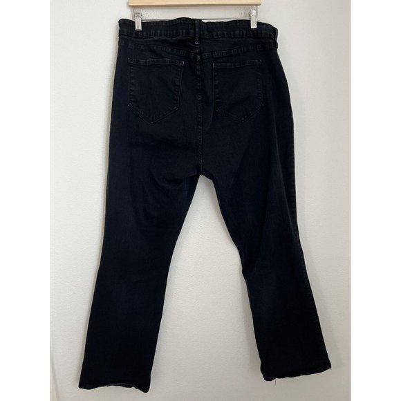 NYDJ Bootcut Women's size 20W Dark Blue Denim Jeans Stretch Lift Tuck Technology - Picture 1 of 8